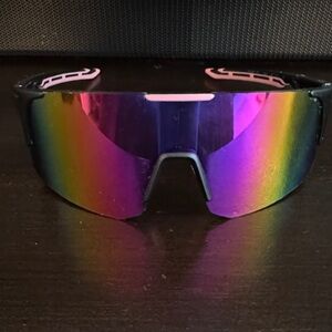 Roxy Black Sunglasses with Reflective Lenses